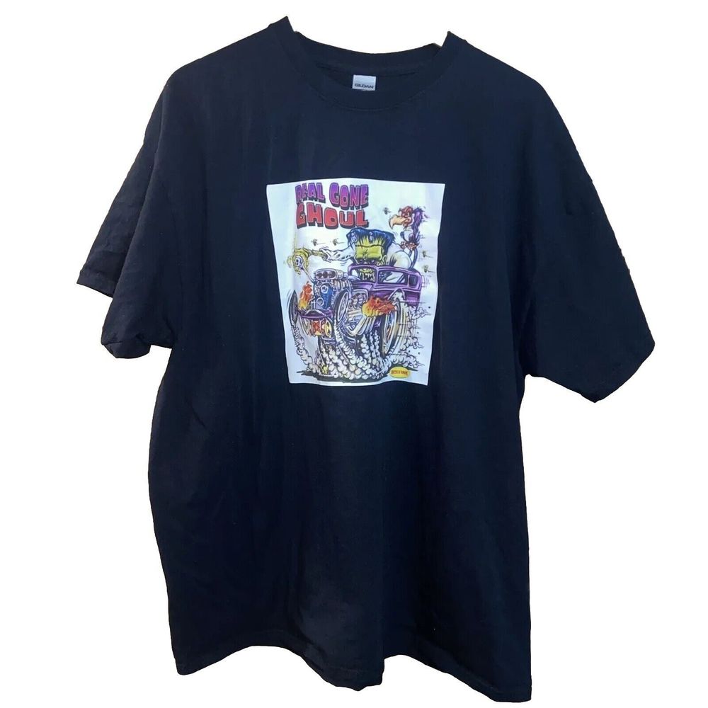 Real Gone Ghoul Heavy Cotton T-shirt Gildan Tag, 2XL
